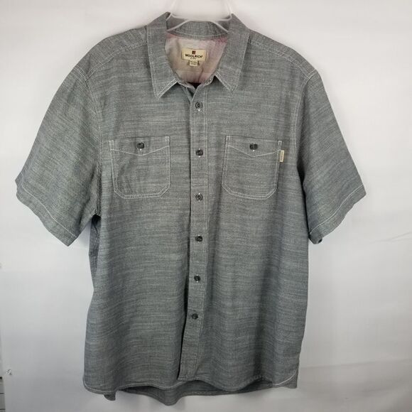 WOOLRICH SHORT SLEEVE SHIRT. SIZE XXL. VERY NICE! - Picture 15 of 15